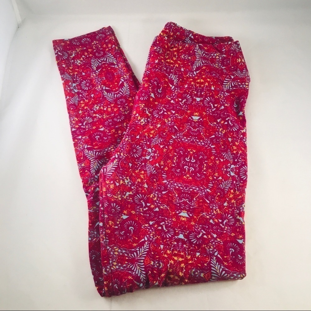 EUC LuLaRoe Boho Leggings- One Size